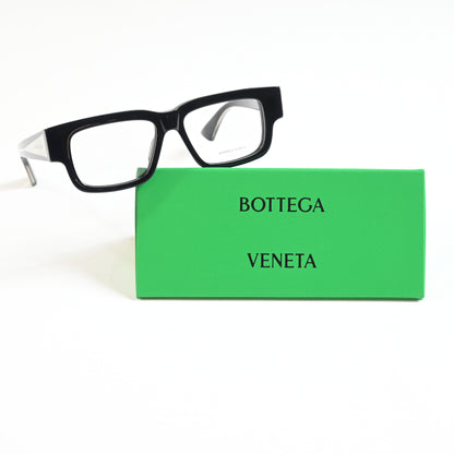 Bottega BV1280O 001 Womens Authentic Eyeglasses Black/Gray, 51mm - New