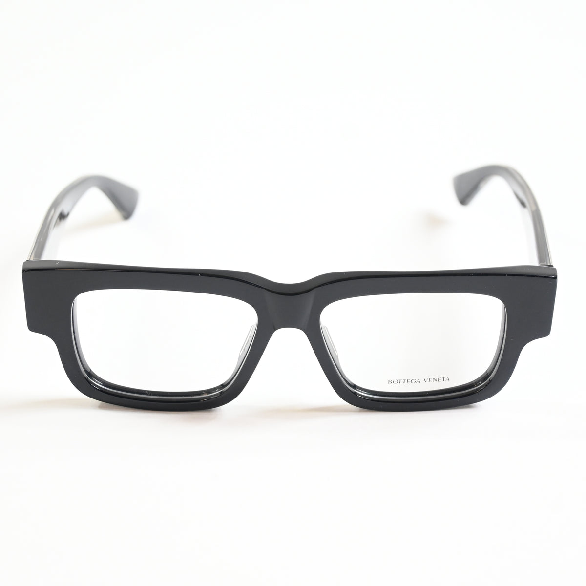 Bottega BV1280O 001 Womens Authentic Eyeglasses Black/Gray, 51mm - New