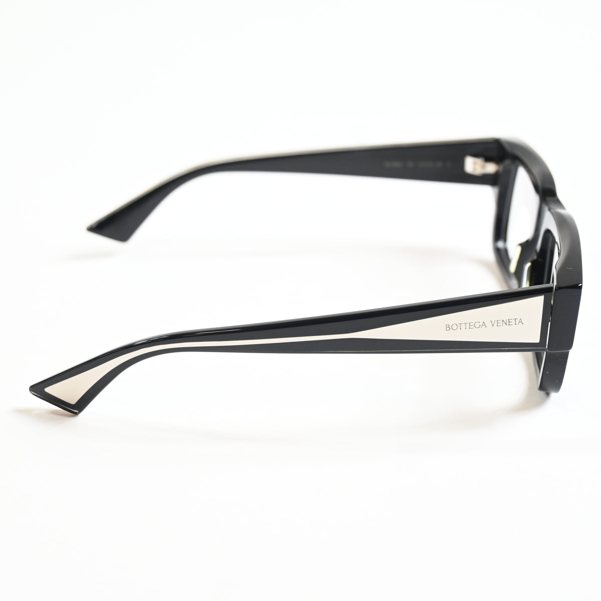 Bottega BV1280O 001 Womens Authentic Eyeglasses Black/Gray, 51mm - New