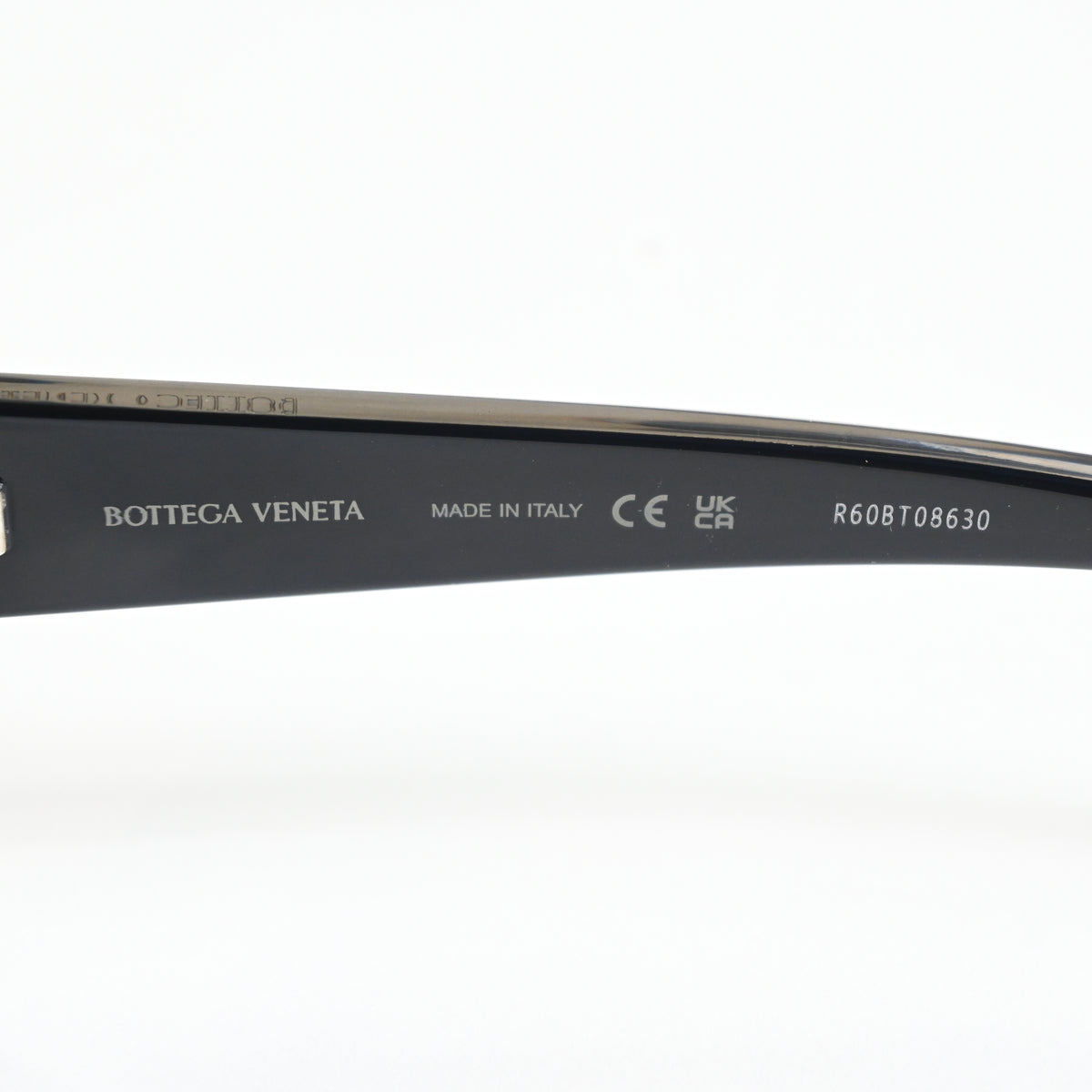 Bottega BV1280O 001 Womens Authentic Eyeglasses Black/Gray, 51mm - New