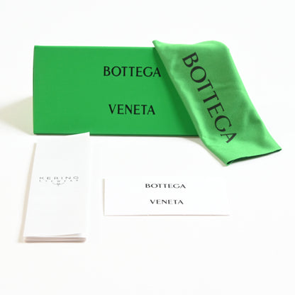 Bottega BV1265S 004 Womens Authentic Sunglasses Clear Yellow/Gold, 54mm - New
