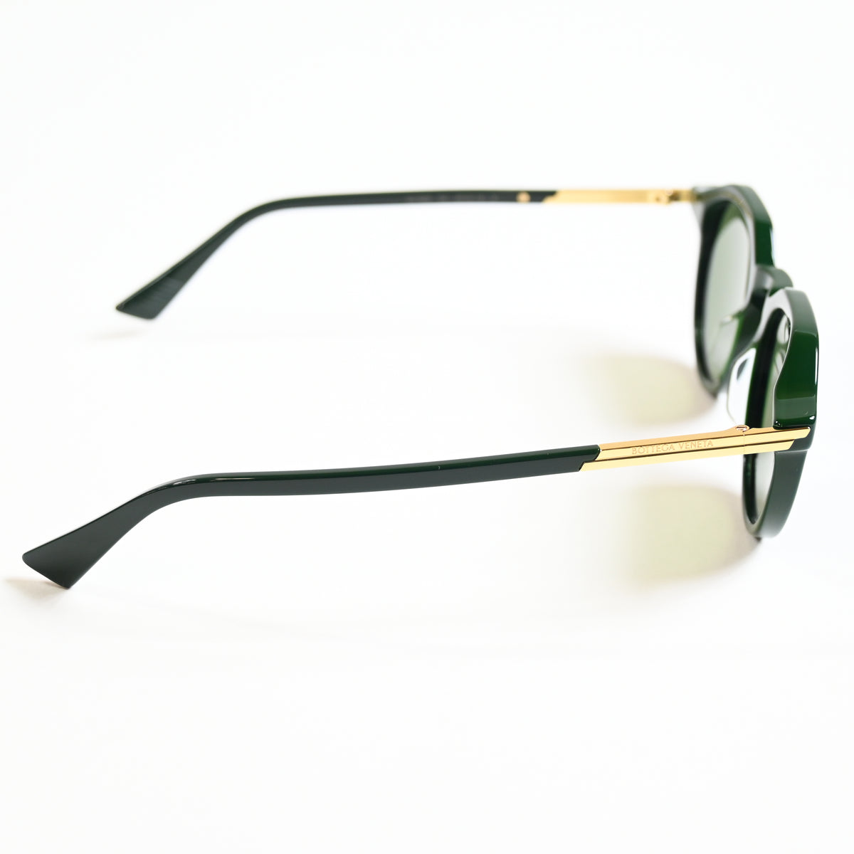 Bottega Veneta BV1260S 004 Men's Sunglasses Green Size 49