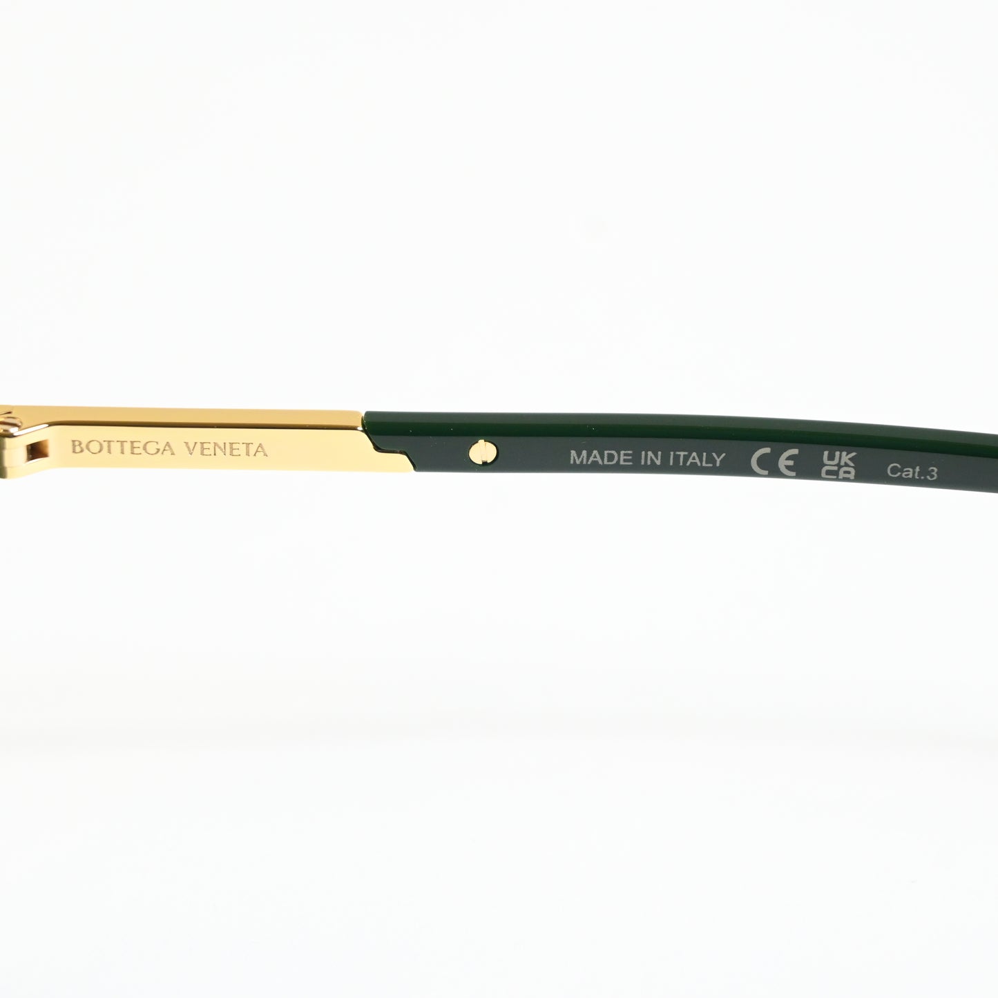 Bottega Veneta BV1260S 004 Men's Sunglasses Green Size 49