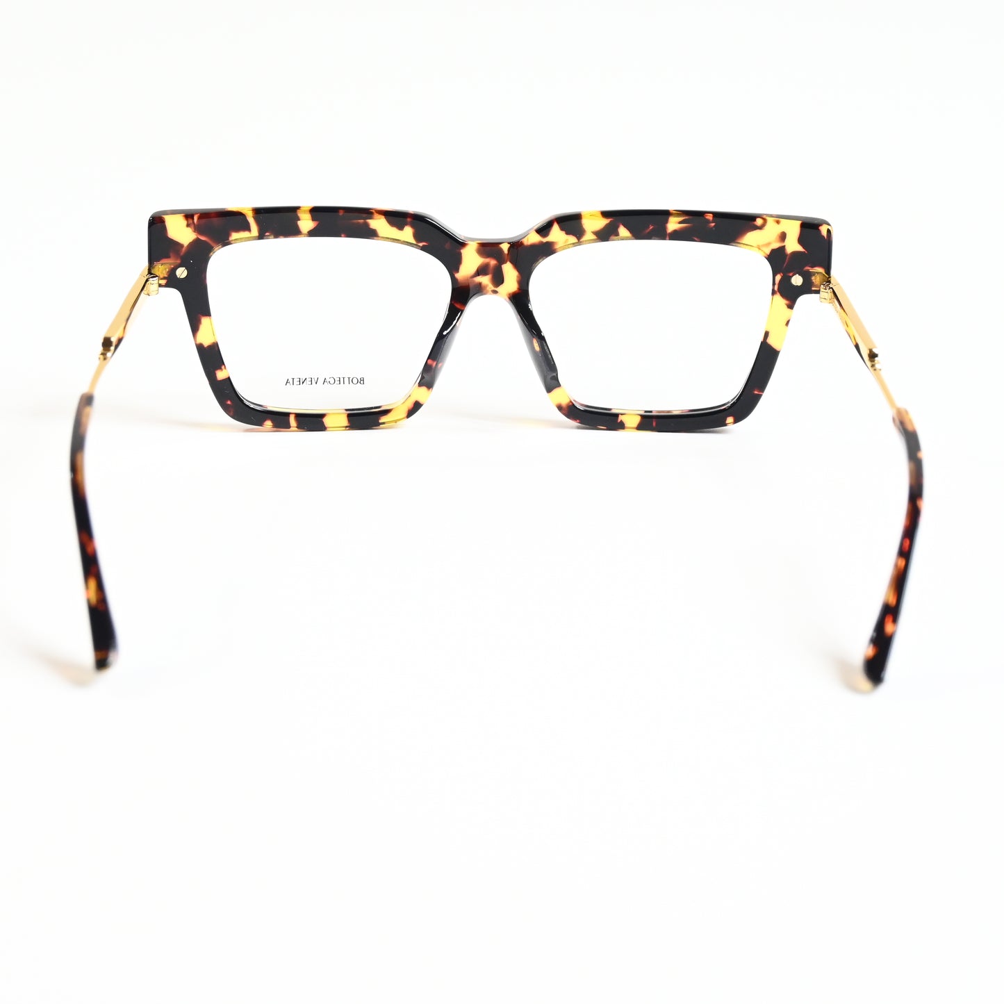 Bottega BV1243O 002 Womens Authentic Eyeglasses Black/Gold, 53mm - New