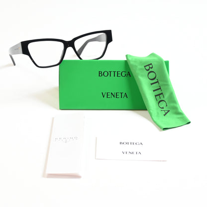 Bottega BV1288O 001 Womens Authentic Eyeglasses Black, 55mm - New