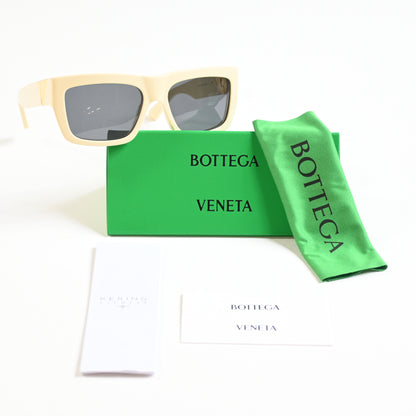 Bottega BV1178S 004 Womens Authentic Sunglasses Yellow/Gray, 57mm - New