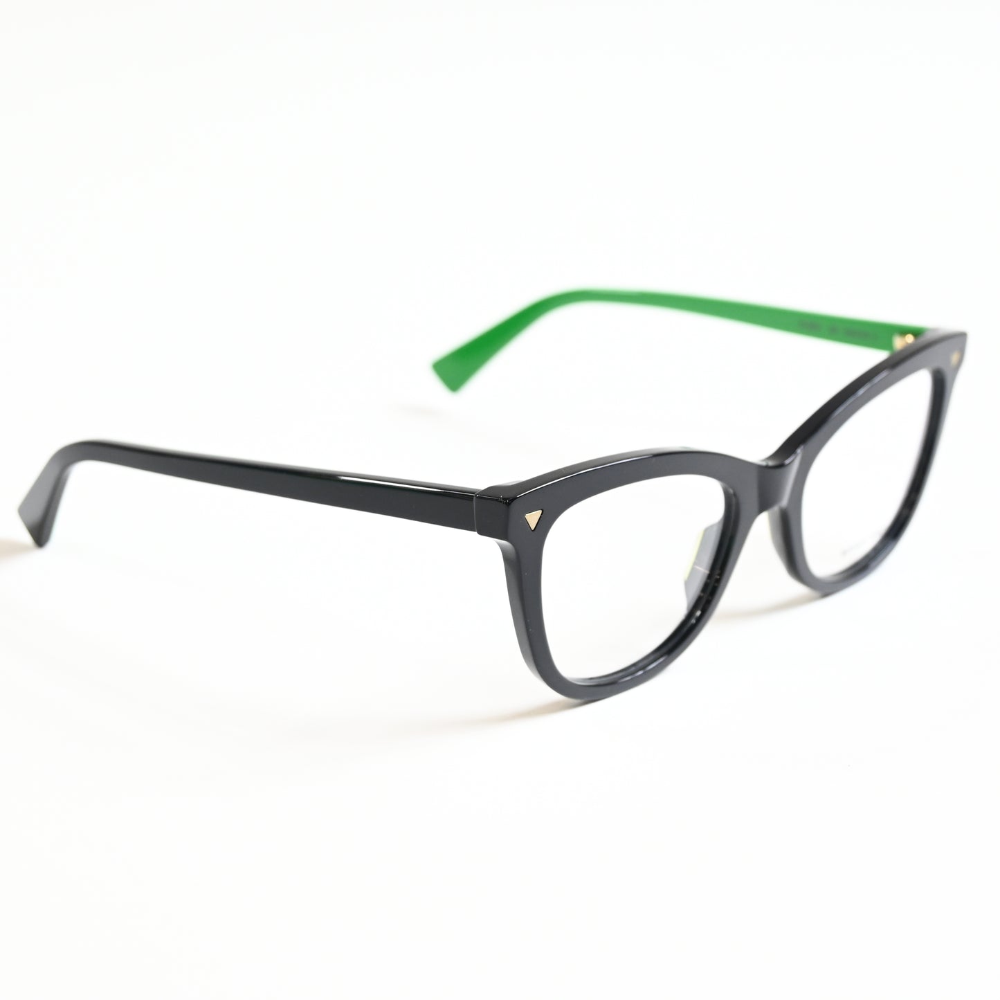 Bottega BV1226O 005 Womens Authentic Eyeglasses Lime/Black, 52mm - New