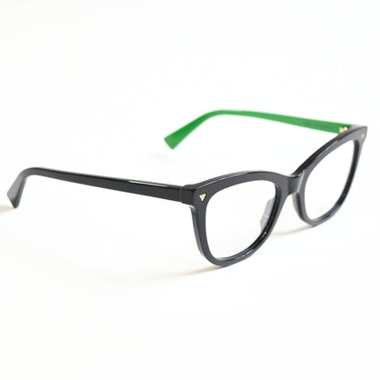 Bottega BV1226O 005 Womens Authentic Eyeglasses Lime/Black, 52mm - New