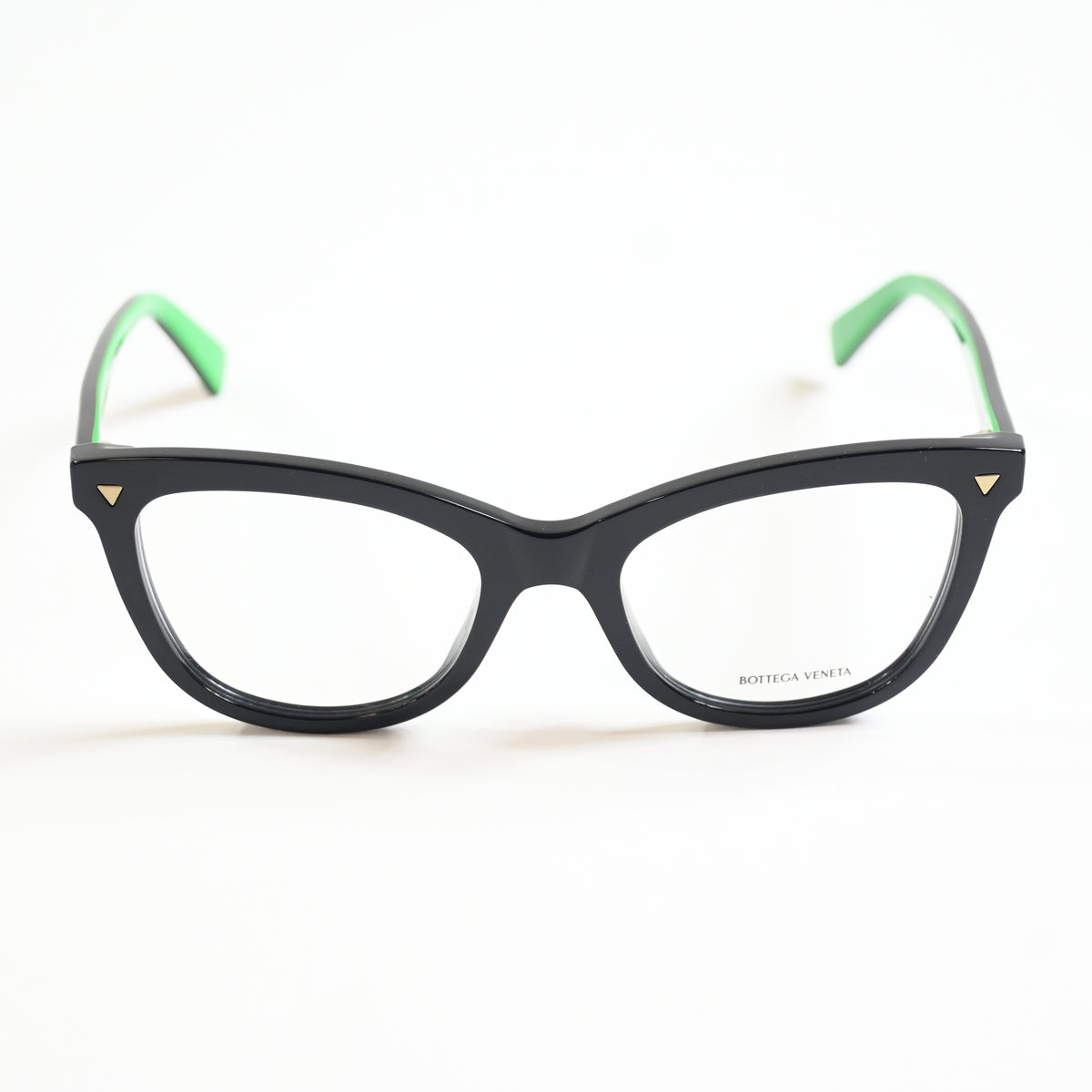 Bottega BV1226O 005 Womens Authentic Eyeglasses Lime/Black, 52mm - New