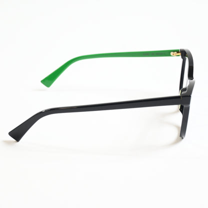 Bottega BV1226O 005 Womens Authentic Eyeglasses Lime/Black, 52mm - New