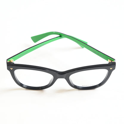 Bottega BV1226O 005 Womens Authentic Eyeglasses Lime/Black, 52mm - New