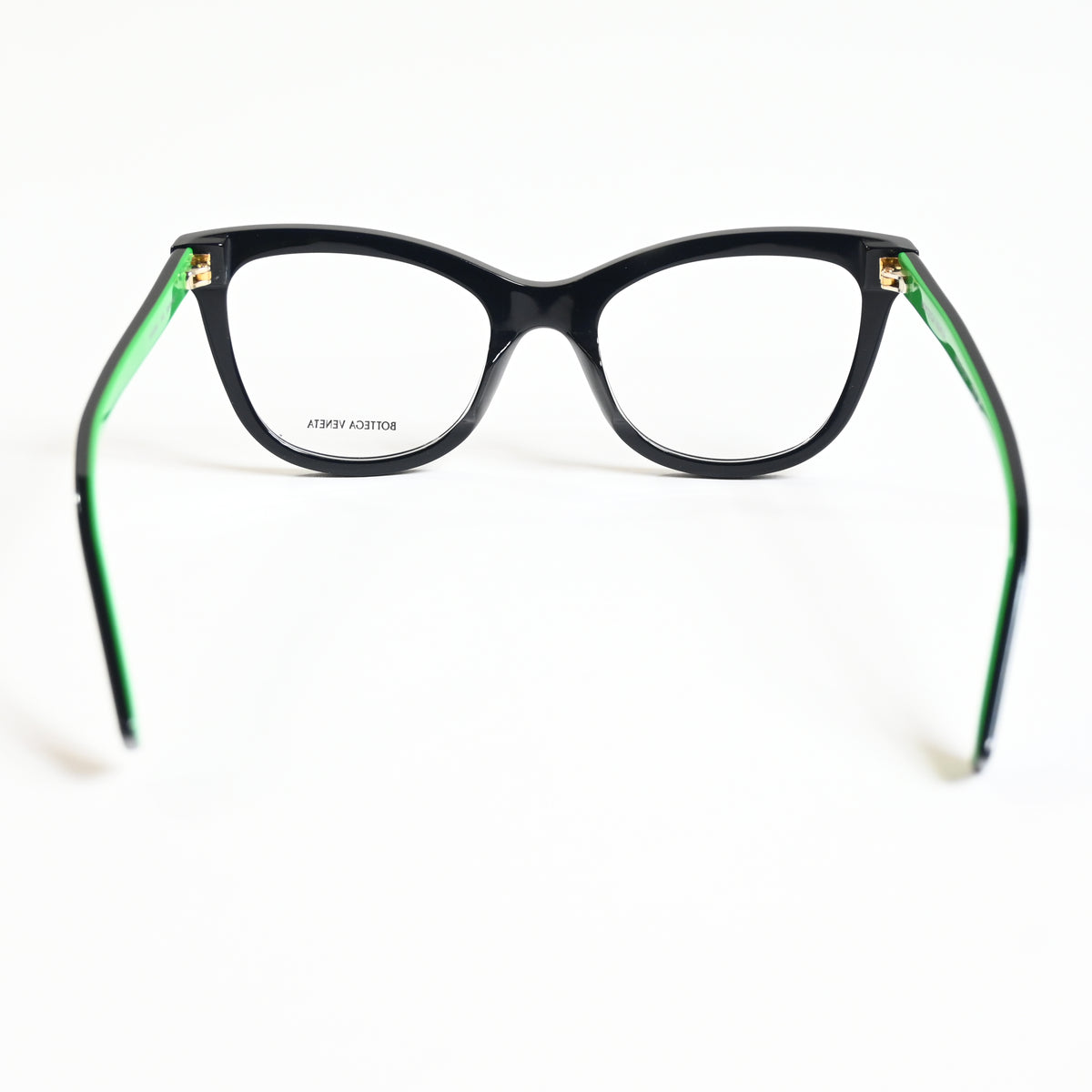 Bottega BV1226O 005 Womens Authentic Eyeglasses Lime/Black, 52mm - New