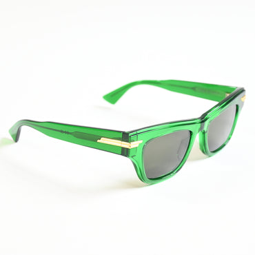 Bottega BV1122S 004 Womens Authentic Sunglasses Lime/Gold, 51mm - New