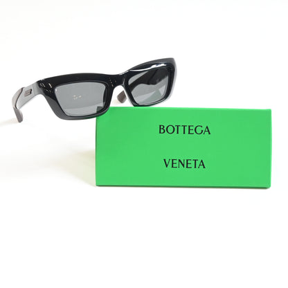 Bottega BV1182S 001 Womens Authentic Sunglasses Black/Gray, 51mm - New