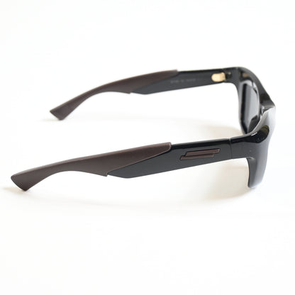 Bottega BV1182S 001 Womens Authentic Sunglasses Black/Gray, 51mm - New