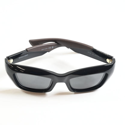Bottega BV1182S 001 Womens Authentic Sunglasses Black/Gray, 51mm - New
