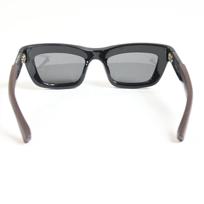 Bottega BV1182S 001 Womens Authentic Sunglasses Black/Gray, 51mm - New
