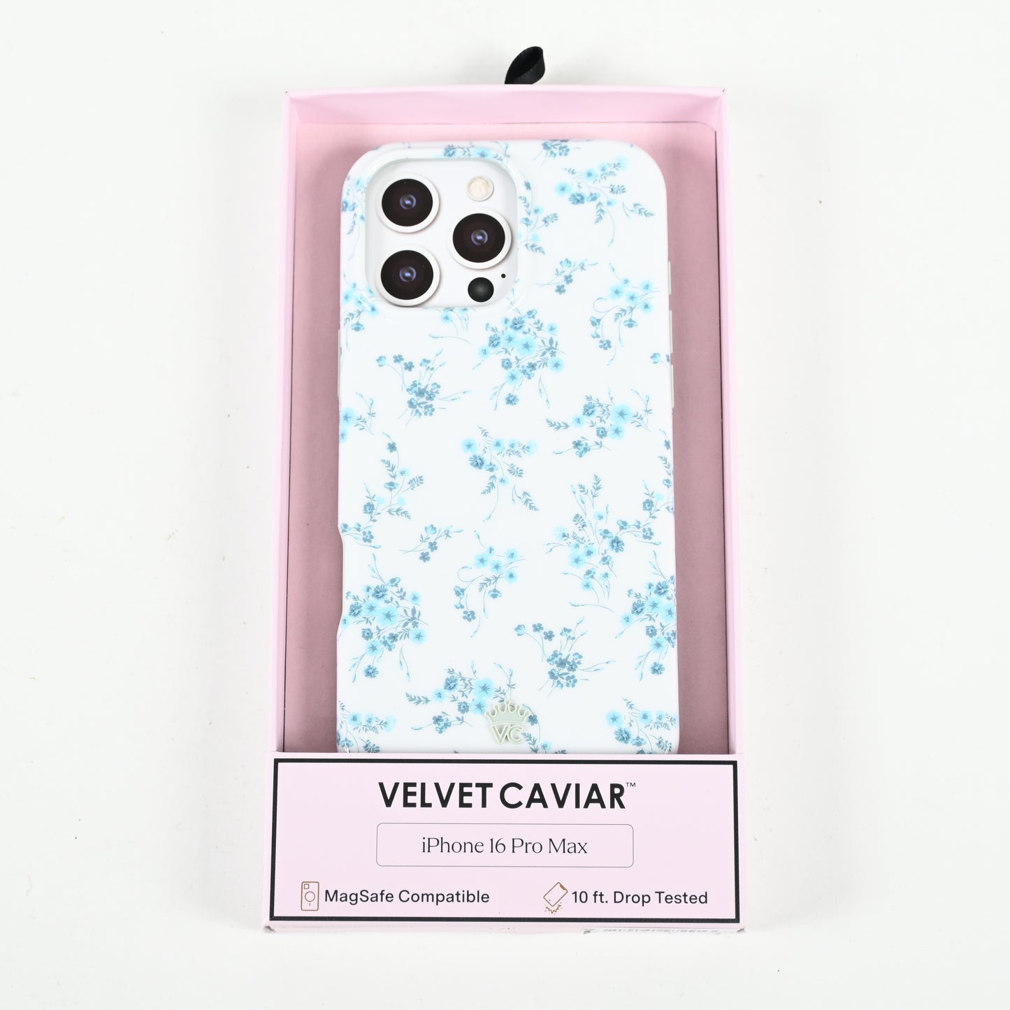 VELVET CAVIAR Apple iPhone 16 Pro Max MagSafe Case - French Blue Floral