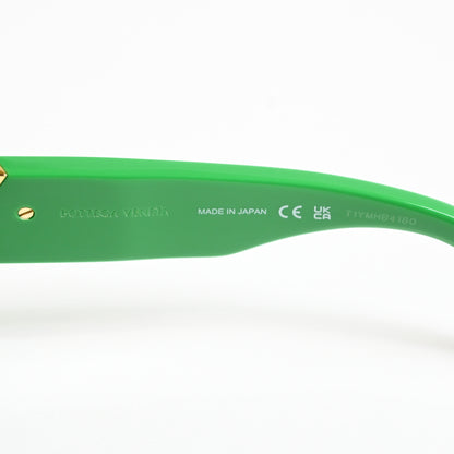 Bottega BV1221S 003 Womens Authentic Sunglasses Lime/Gold, 54mm - New