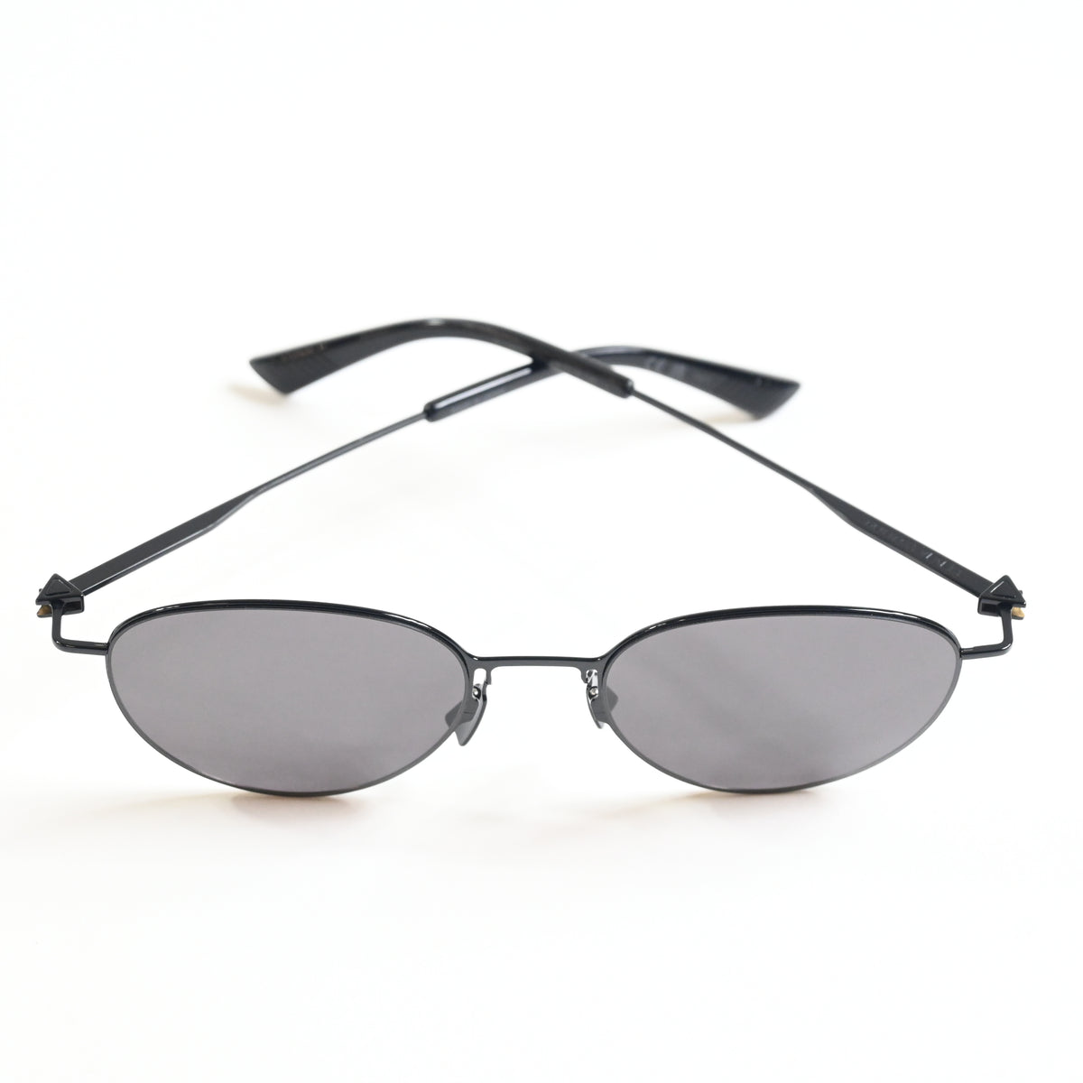 Bottega BV1268S 001 Mens Authentic Sunglasses Black/Gray, 51mm - New