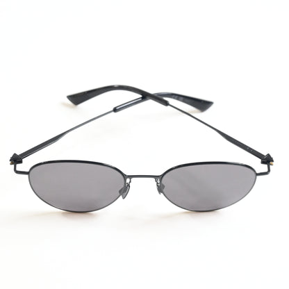 Bottega BV1268S 001 Mens Authentic Sunglasses Black/Gray, 51mm - New