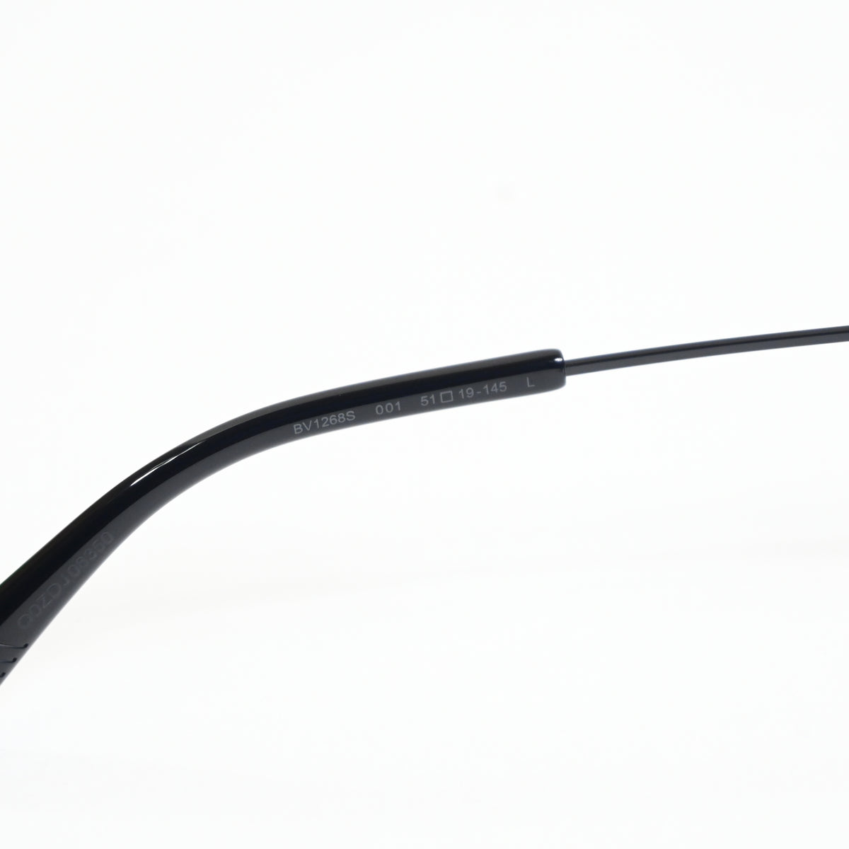 Bottega BV1268S 001 Mens Authentic Sunglasses Black/Gray, 51mm - New