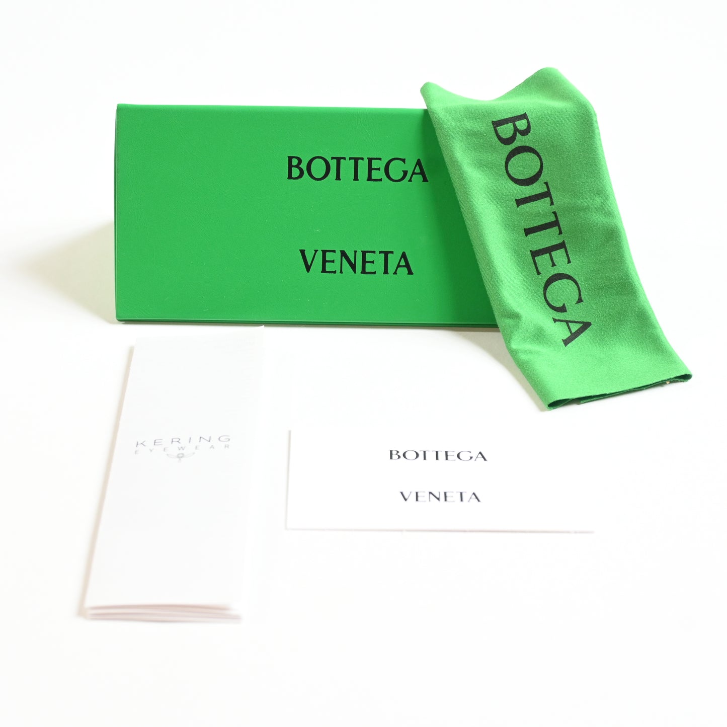 Bottega BV1243O 001 Womens Authentic Eyeglasses Black/Gold, 53mm - New