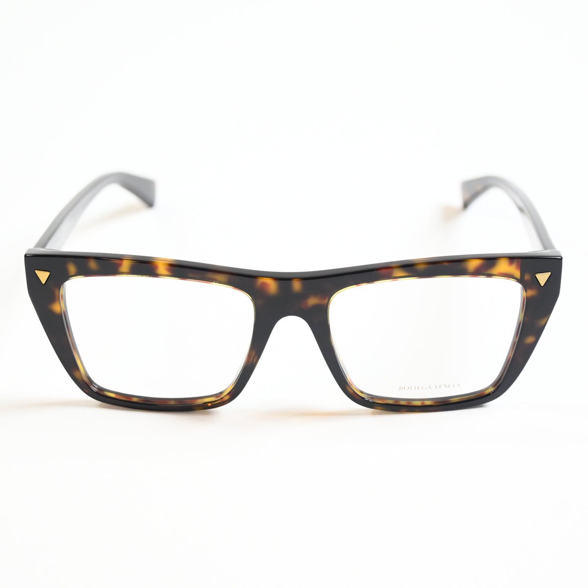 Bottega BV1258O 002 Unisex Authentic Eyeglasses Havana, 53mm - New