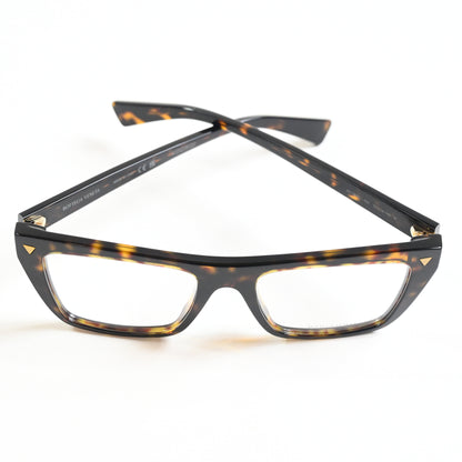 Bottega BV1258O 002 Unisex Authentic Eyeglasses Havana, 53mm - New