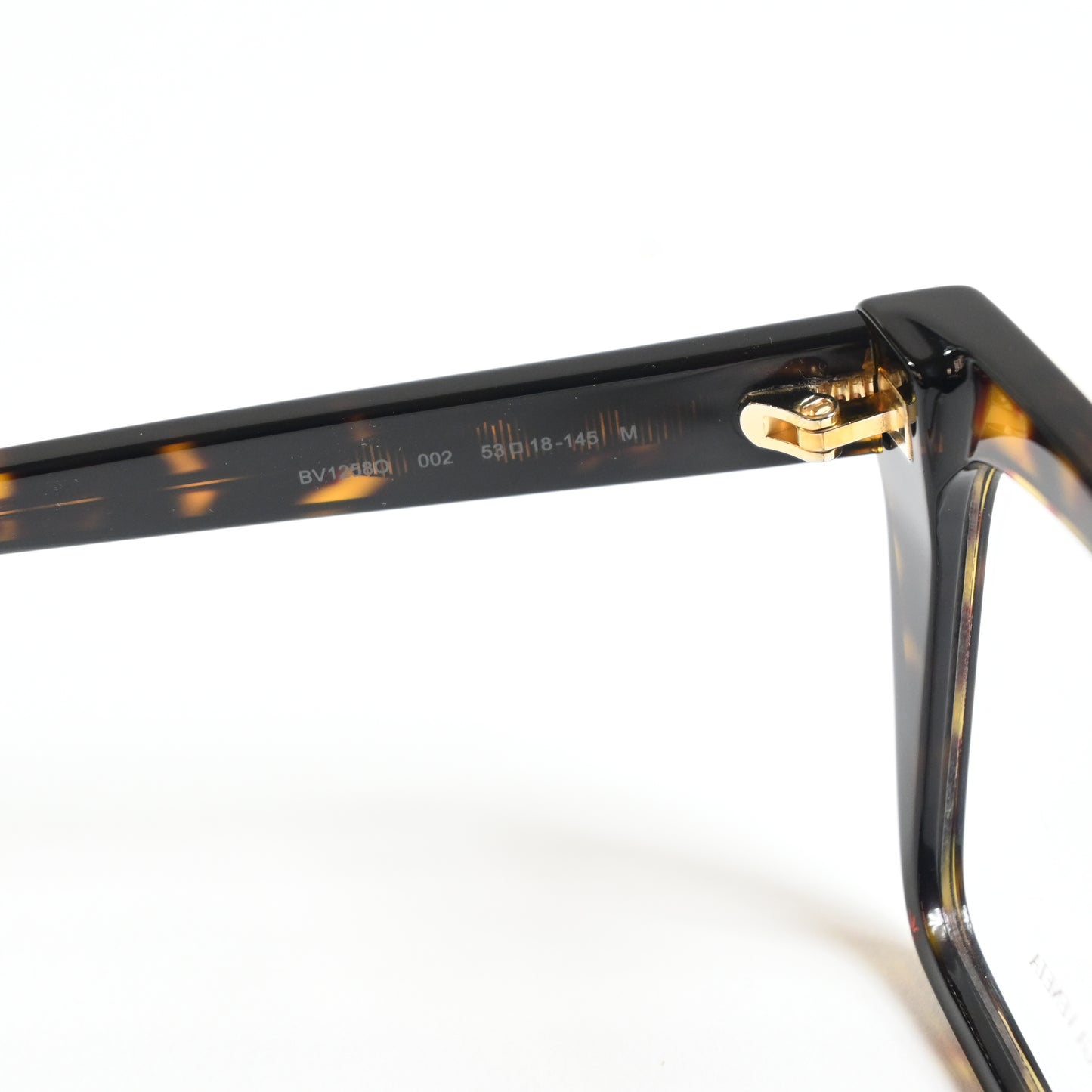 Bottega BV1258O 002 Unisex Authentic Eyeglasses Havana, 53mm - New