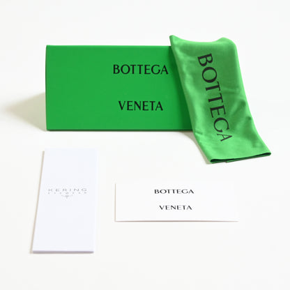 Bottega BV1122S 007 Womens Authentic Sunglasses Clear Orange, 51mm - New