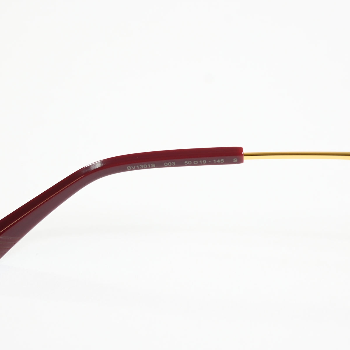 Bottega BV1301S 003 Unisex Authentic Sunglasses Gold/Brown, 50mm - New
