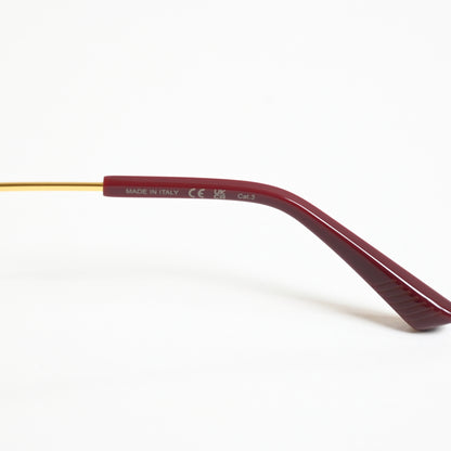 Bottega BV1301S 003 Unisex Authentic Sunglasses Gold/Brown, 50mm - New