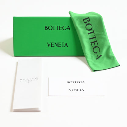 Bottega BV1301S 003 Unisex Authentic Sunglasses Gold/Brown, 50mm - New