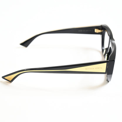 Bottega BV1279O 001 Womens Authentic Eyeglasses Black/Gold, 51mm - New