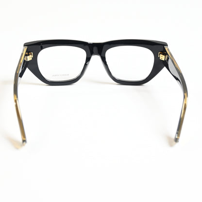 Bottega BV1279O 001 Womens Authentic Eyeglasses Black/Gold, 51mm - New