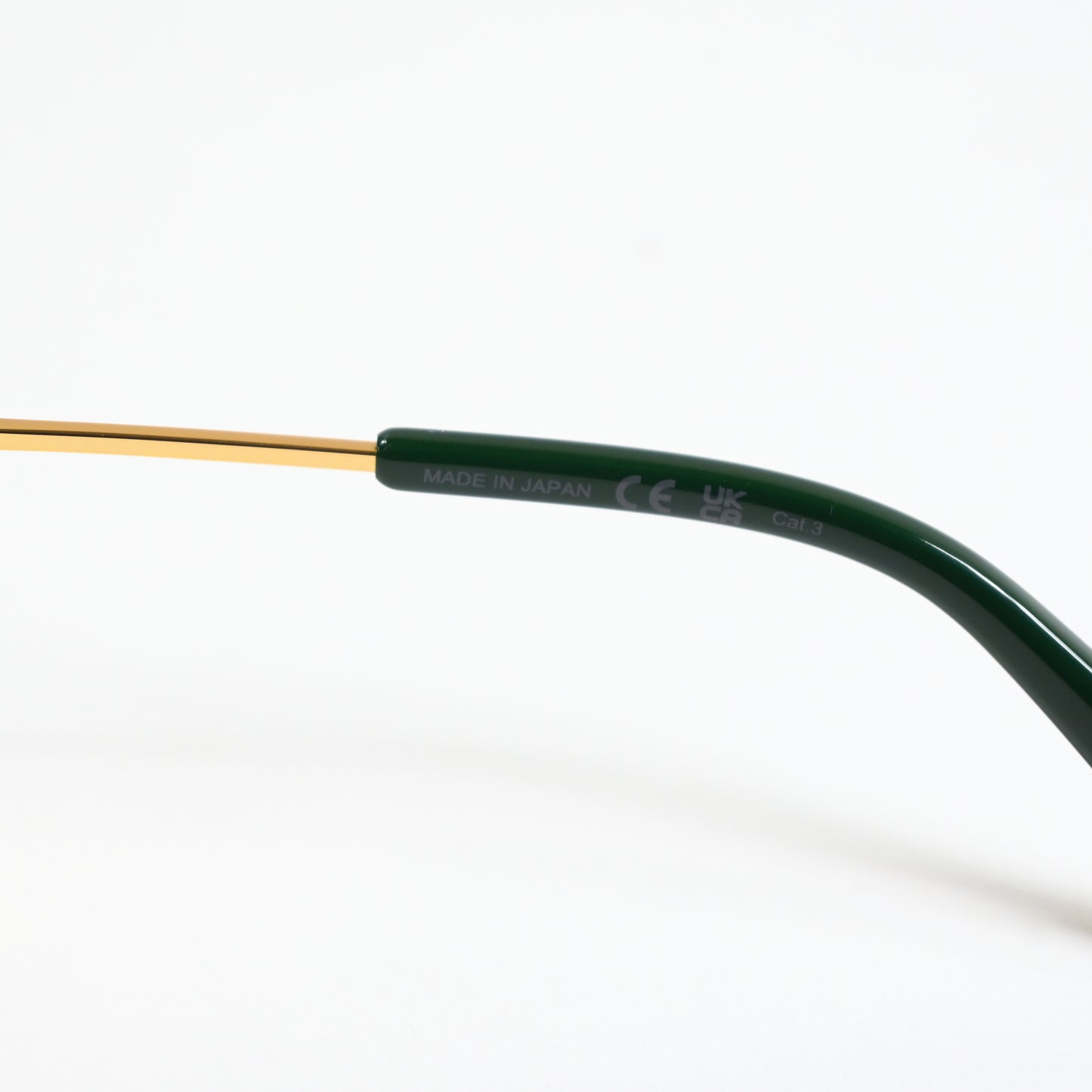 Bottega BV1271S 003 Mens Authentic Sunglasses Gold/Green, 63mm - New