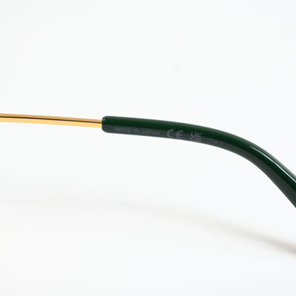 Bottega BV1271S 003 Mens Authentic Sunglasses Gold/Green, 63mm - New