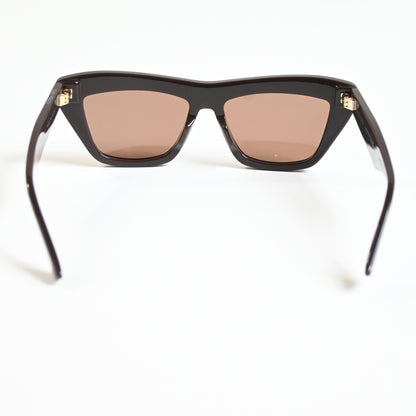 Bottega BV1121S 004 Mens Authentic Sunglasses Brown/Gold, 55mm - New