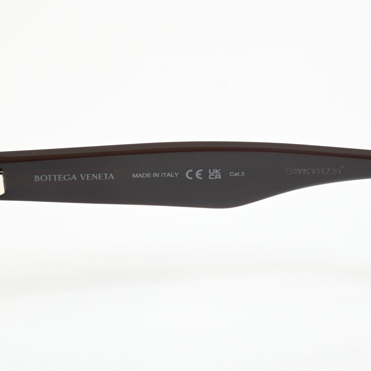 Bottega BV1121S 004 Mens Authentic Sunglasses Brown/Gold, 55mm - New