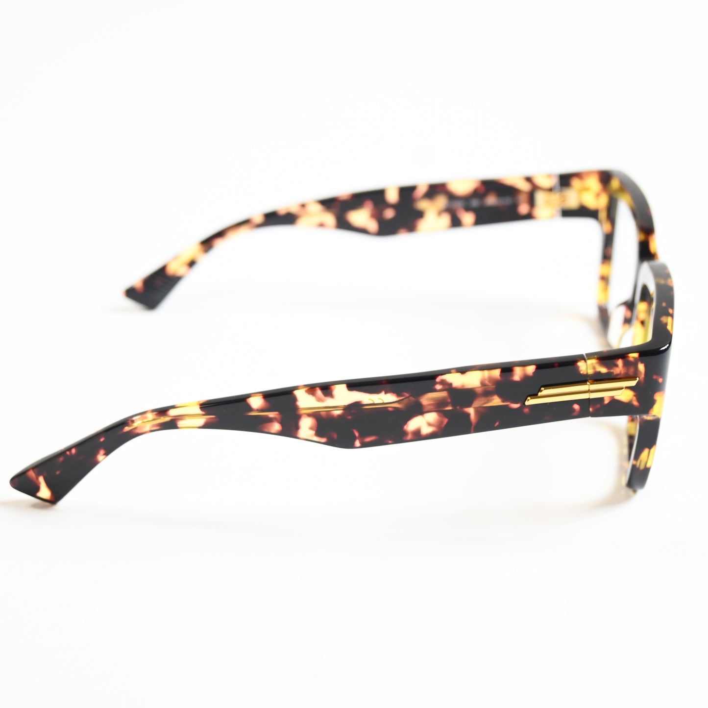Bottega BV1153O 006 Womens Authentic Eyeglasses Havana/Gold, 51mm - New