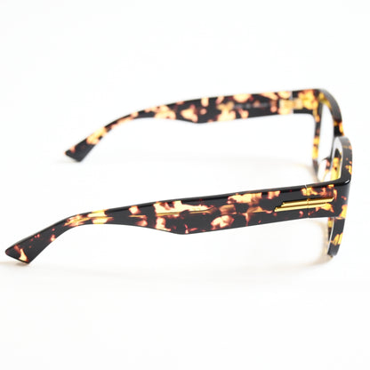 Bottega BV1153O 006 Womens Authentic Eyeglasses Havana/Gold, 51mm - New