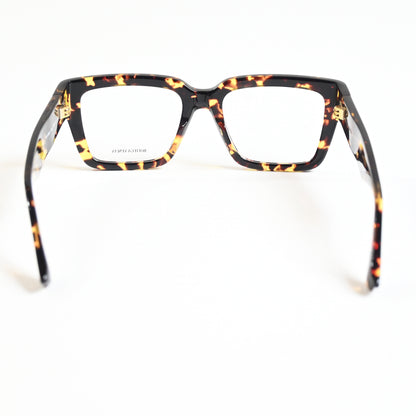 Bottega BV1153O 006 Womens Authentic Eyeglasses Havana/Gold, 51mm - New