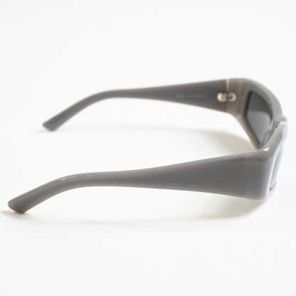 Balenciaga BB0266S 003 Unisex Authentic Sunglasses Black/Gold, 57mm - New