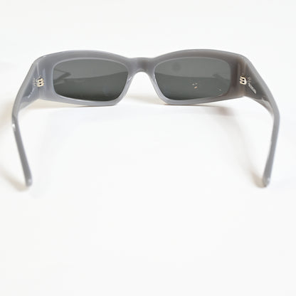 Balenciaga BB0266S 003 Unisex Authentic Sunglasses Black/Gold, 57mm - New