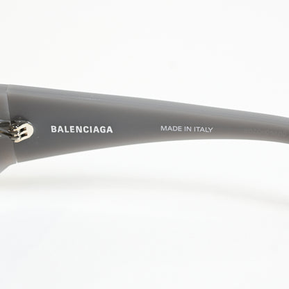 Balenciaga BB0266S 003 Unisex Authentic Sunglasses Black/Gold, 57mm - New