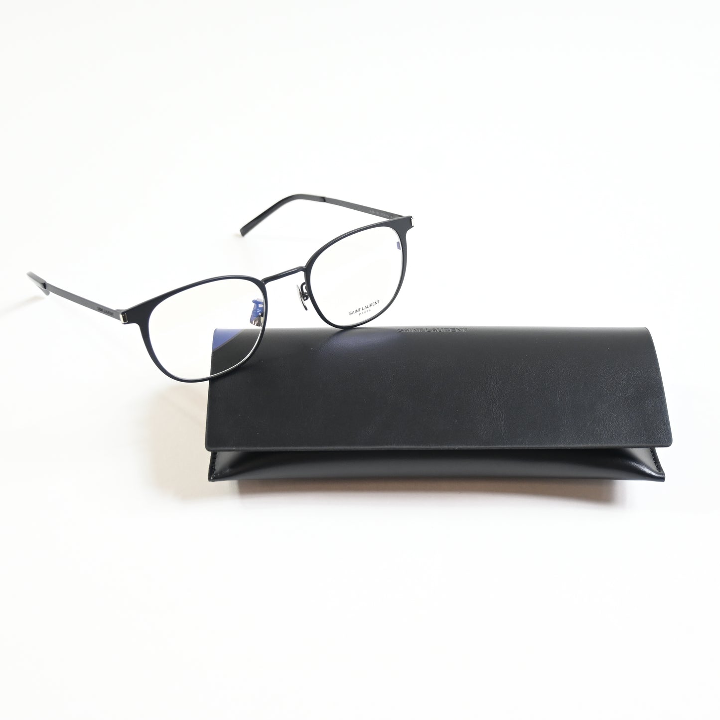 Yves Saint Laurent SL-584O 001 Mens Authentic Eyeglasses Black, 51mm - New