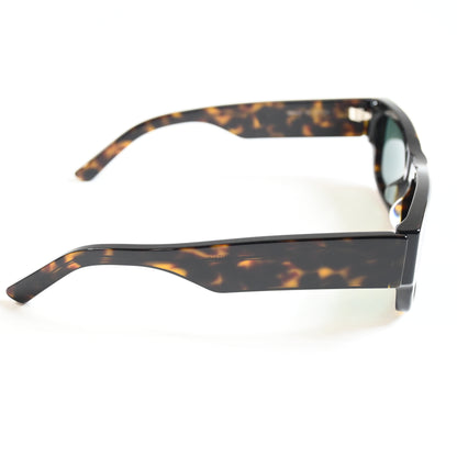 Balenciaga BB0261S 002 Mens Authentic Sunglasses Havana/Silver, 57mm - New