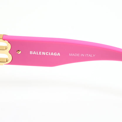 Balenciaga BB0095S 006 Womens Authentic Sunglasses Pink/Gold, 53mm - New