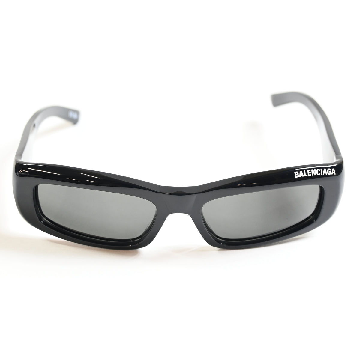 Balenciaga BB0266S 001 Unisex Authentic Sunglasses Black/Gray, 57mm - New